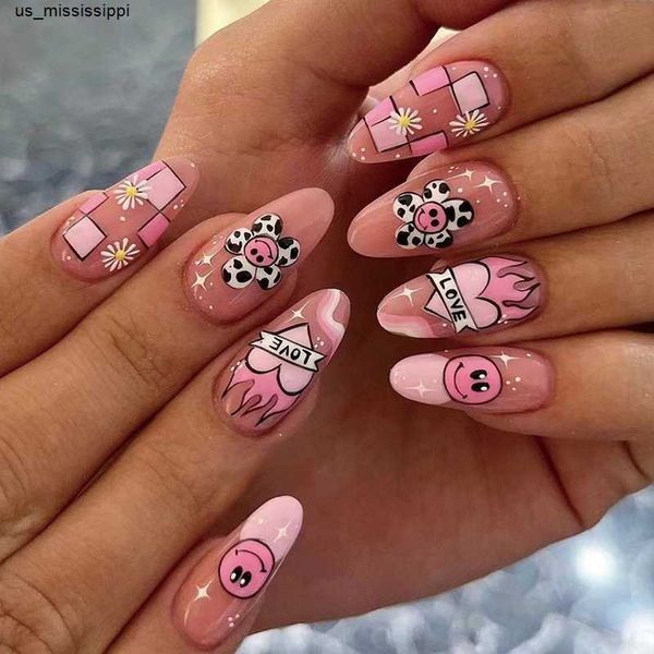false nails 24pcs y2k cartoon fake nail set press on tip kawaii design artificial nail art glitter reusable fingernails false nails j230419, Red;gold
false nails 24pcs y2k cartoon fake nail set press on tip kawaii design artificial nail art glitter reusable fingernails false nails j230419, Red;gold