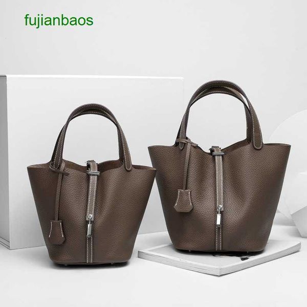 hemres picotn handbags bag 2023 new fashion leather vegetable basket women's soft cow skin litchi grain bucket handbag mother, Black
hemres picotn handbags bag 2023 new fashion leather vegetable basket women's soft cow skin litchi grain bucket handbag mother, Black