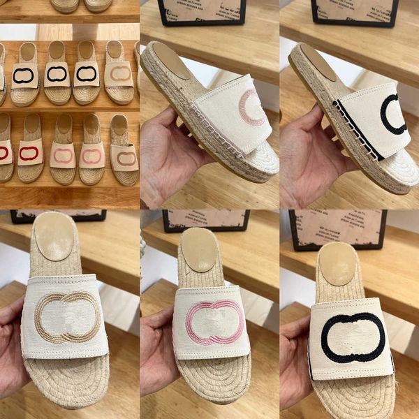 embroidery espadrilles logo slippers women ladies branded summer shoes double g letters embroidered canvas slides interlocking platform stra, Black
embroidery espadrilles logo slippers women ladies branded summer shoes double g letters embroidered canvas slides interlocking platform stra, Black