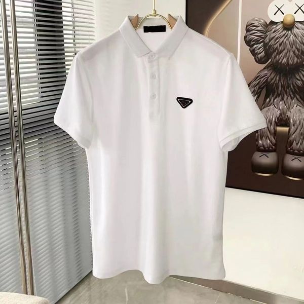 designers polo shirts designer high street embroidery solid color lapel polos garter printing cottom clothing tees polos, White;black
designers polo shirts designer high street embroidery solid color lapel polos garter printing cottom clothing tees polos, White;black