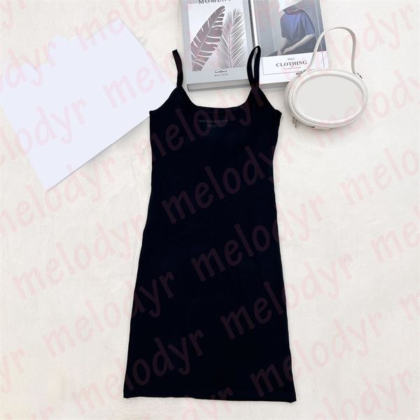 summer sling dress womens black skirts designer letter print slim knitted dresses high elastic skirts
summer sling dress womens black skirts designer letter print slim knitted dresses high elastic skirts