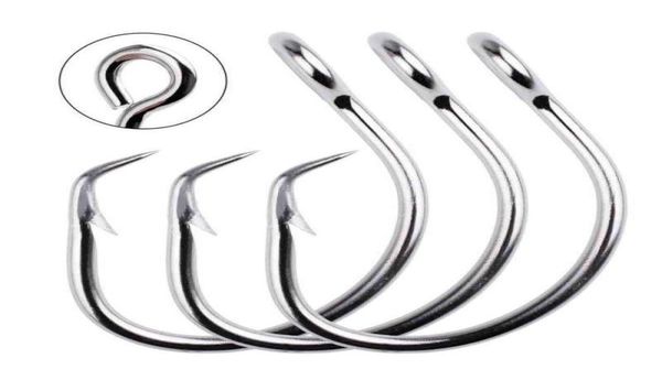 50pcs stainless steel fishing hook 110160 barbed explosion hooks jigbait circle lure hook sea saltwater fish hook pesca1078320
50pcs stainless steel fishing hook 110160 barbed explosion hooks jigbait circle lure hook sea saltwater fish hook pesca1078320