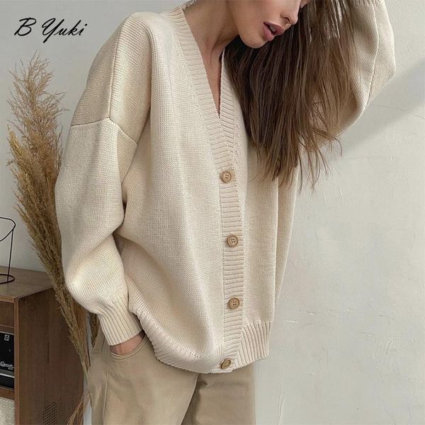 sweaters blessyuki loose knitted cardigan sweater women 2022 autumn winter casual simple vneck sweaters female vintage solid cardigans, White;black
sweaters blessyuki loose knitted cardigan sweater women 2022 autumn winter casual simple vneck sweaters female vintage solid cardigans, White;black