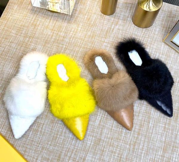 womens autumn and winter rabbit fur baotou flat slippers celebrity same style wool warm half indoor outdoor fashion l3276858, Black
womens autumn and winter rabbit fur baotou flat slippers celebrity same style wool warm half indoor outdoor fashion l3276858, Black