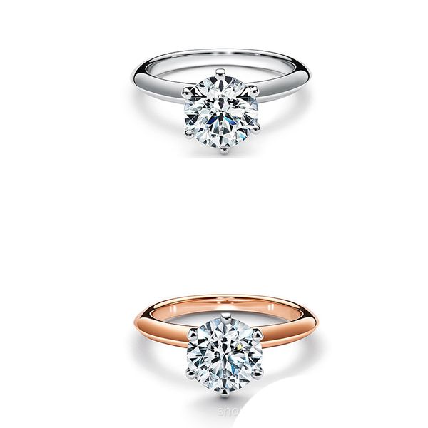 2023 fashion love six claw diamond ring designer cluster rings luxury jewelry christmas day gift plated dainty silver chain designers women, Golden;silver
2023 fashion love six claw diamond ring designer cluster rings luxury jewelry christmas day gift plated dainty silver chain designers women, Golden;silver