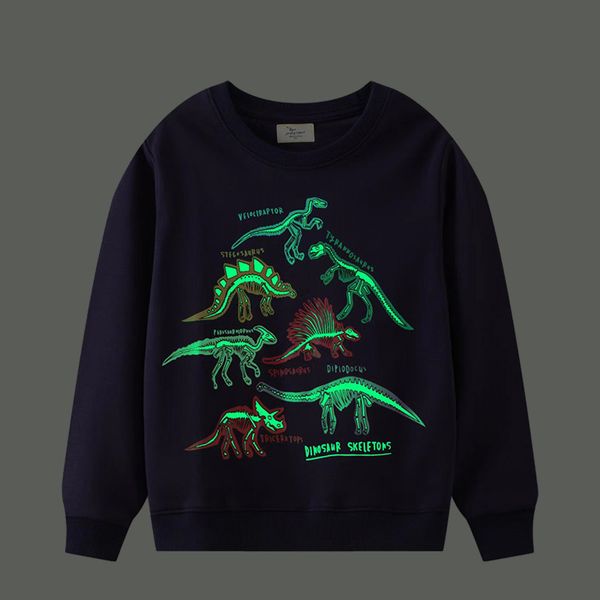hoodies sweatshirts boys' autumn glow dinosaur long sleeve sweater children's round neck noctilucent 230418, Black
hoodies sweatshirts boys' autumn glow dinosaur long sleeve sweater children's round neck noctilucent 230418, Black