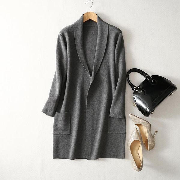 sweaters women's 85% silk 15% cashmere thick type warm v neck with pockets long cardigan sweater shirt l xl 2xl ly017, White;black
sweaters women's 85% silk 15% cashmere thick type warm v neck with pockets long cardigan sweater shirt l xl 2xl ly017, White;black