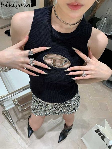knit y2k women clothing o-neck sleeveless tunic vest fashion summer tanks chic hollow out camis 2023 ropa mujer 0419, White
knit y2k women clothing o-neck sleeveless tunic vest fashion summer tanks chic hollow out camis 2023 ropa mujer 0419, White