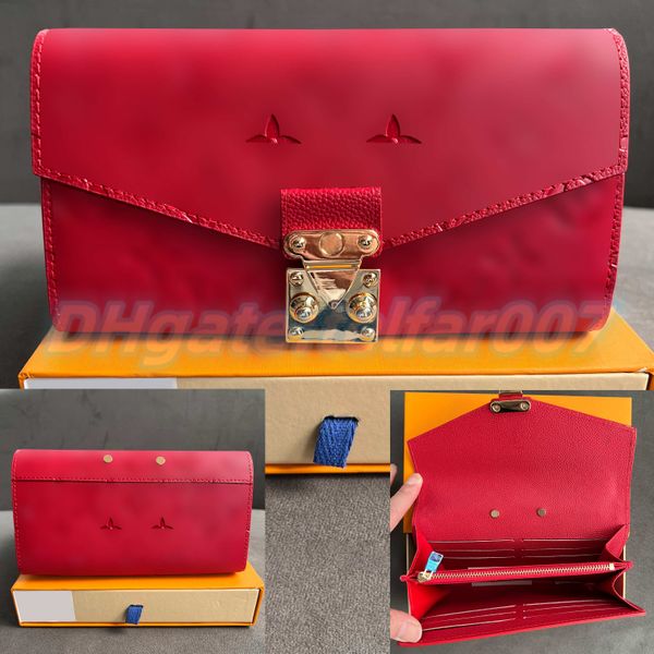 long wallet womens cardholder passport holders embossed card holders luxury designer purses coin purse mens key pouch genuine leather handba, Red;blue
long wallet womens cardholder passport holders embossed card holders luxury designer purses coin purse mens key pouch genuine leather handba, Red;blue