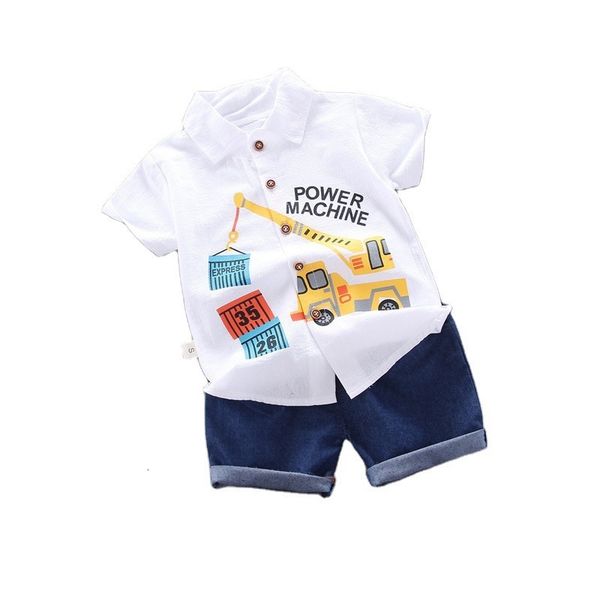 clothing sets summer children's fashion clothes boys girls cotton shirt shorts 2pcssets infant cartoon casual kids tracksuits 230418, White
clothing sets summer children's fashion clothes boys girls cotton shirt shorts 2pcssets infant cartoon casual kids tracksuits 230418, White