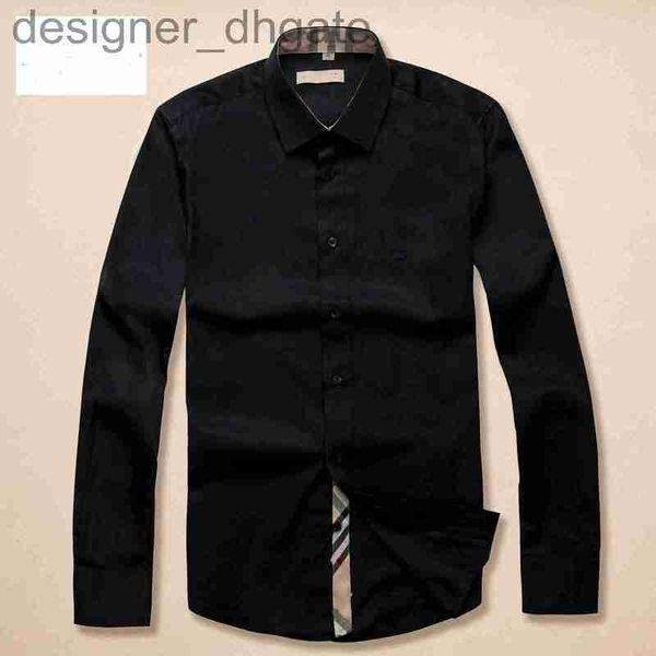men's casual shirts designerluxurys designers mens dress shirts casual men long sleeve brand cotton shirt men plus size slim fit homme, White;black
men's casual shirts designerluxurys designers mens dress shirts casual men long sleeve brand cotton shirt men plus size slim fit homme, White;black