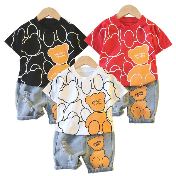clothing sets summer children boys girls cotton clothes kids cartoon bear tshirt shorts 2pcssets toddler tracksuit infant casual outfits 230, White
clothing sets summer children boys girls cotton clothes kids cartoon bear tshirt shorts 2pcssets toddler tracksuit infant casual outfits 230, White