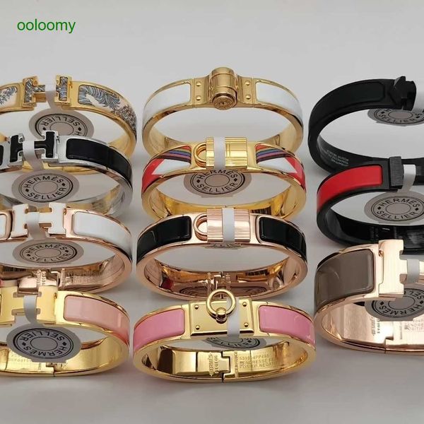 hemres designer bracelet new enamel light luxury versatile for lovers gold bracelet for women, Black
hemres designer bracelet new enamel light luxury versatile for lovers gold bracelet for women, Black