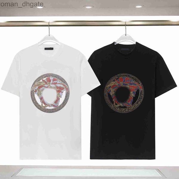 men's t-shirts designer2023 summer new men's fashion spring and summer trend fashion drill short sleeve t-shirt bright drill bzlb, White;black
men's t-shirts designer2023 summer new men's fashion spring and summer trend fashion drill short sleeve t-shirt bright drill bzlb, White;black