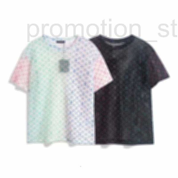 women's t-shirt designer new high-quality gradient effect mesh short sleeved style rr6s, White
women's t-shirt designer new high-quality gradient effect mesh short sleeved style rr6s, White