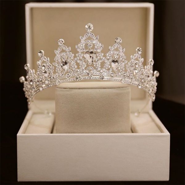 bride's round crown vintage handmade beaded upscale headwear banquet birthday party full crown crystal hair ornament ts-0003-g ts-0024-, Silver
bride's round crown vintage handmade beaded upscale headwear banquet birthday party full crown crystal hair ornament ts-0003-g ts-0024-, Silver