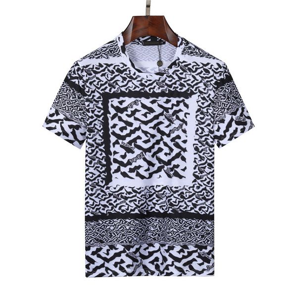 men's hip-hop t shirt letter pattern printed t-shirt cotton casual short sleeved loose fitting t-shirt luxury street clothing wholesale, White;black
men's hip-hop t shirt letter pattern printed t-shirt cotton casual short sleeved loose fitting t-shirt luxury street clothing wholesale, White;black