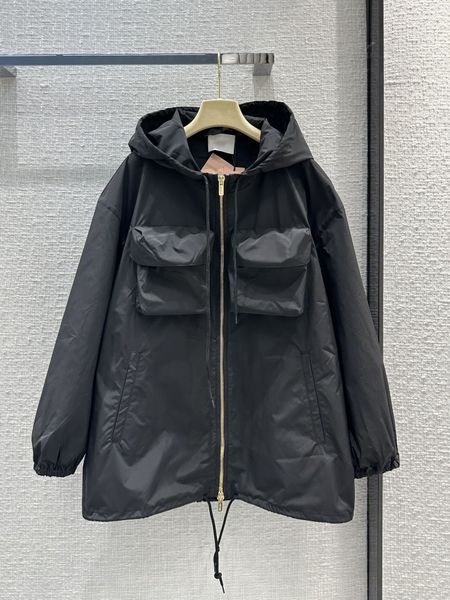 milan runway coats 2023 women's jackets spring autumn hooded designer brand same style outerwear 0419-4, Black;brown
milan runway coats 2023 women's jackets spring autumn hooded designer brand same style outerwear 0419-4, Black;brown