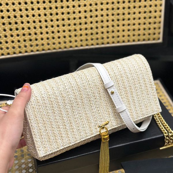 plain straw bag women flap messenger bags handbag purse gold hardware letter hand woven leather shoulder straps internal zipper pocket purse
plain straw bag women flap messenger bags handbag purse gold hardware letter hand woven leather shoulder straps internal zipper pocket purse