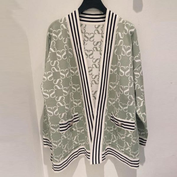 sweaters eos 2022 spring woman wear both sides contrast colour green knitted cardigan sweater france paris brand sand, White;black
sweaters eos 2022 spring woman wear both sides contrast colour green knitted cardigan sweater france paris brand sand, White;black
