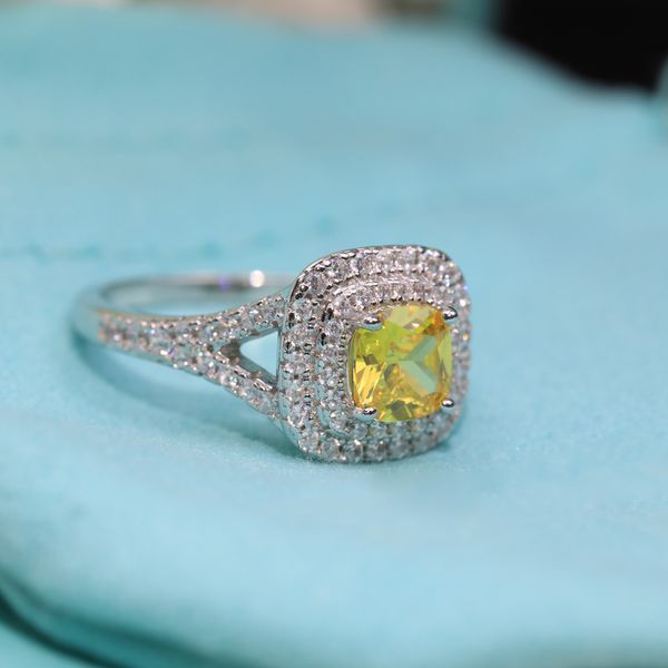designer rings luxury yellow diamond ring for women engagement wedding rings jewelry gift for lady with box, Silver
designer rings luxury yellow diamond ring for women engagement wedding rings jewelry gift for lady with box, Silver