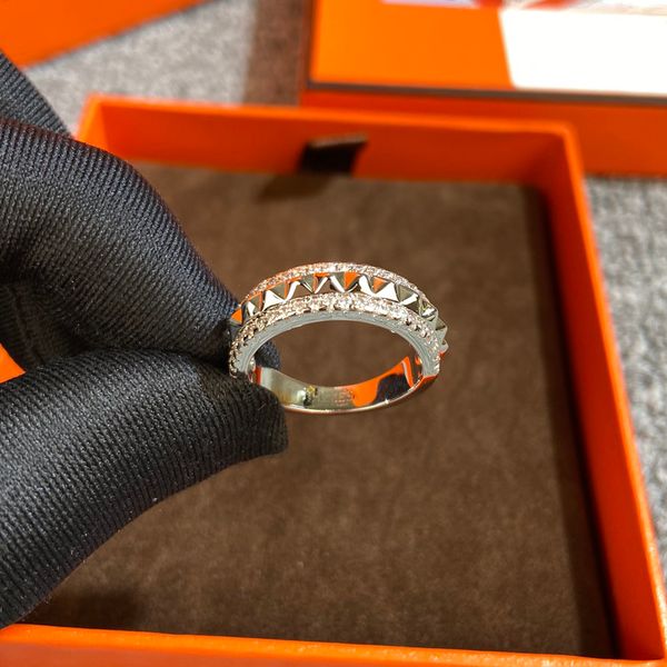 h ring for woman designer couple old plated 18k diamond size 6-8 t0p highest counter quality classic style jewelry fashion gift for girlfrie, Silver
h ring for woman designer couple old plated 18k diamond size 6-8 t0p highest counter quality classic style jewelry fashion gift for girlfrie, Silver