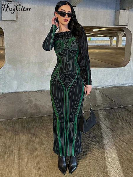 hugcitar striped print long sleeve see through bodycon maxi dress 2022 winter women y2k evening party festival clothes 0419, Black;gray
hugcitar striped print long sleeve see through bodycon maxi dress 2022 winter women y2k evening party festival clothes 0419, Black;gray