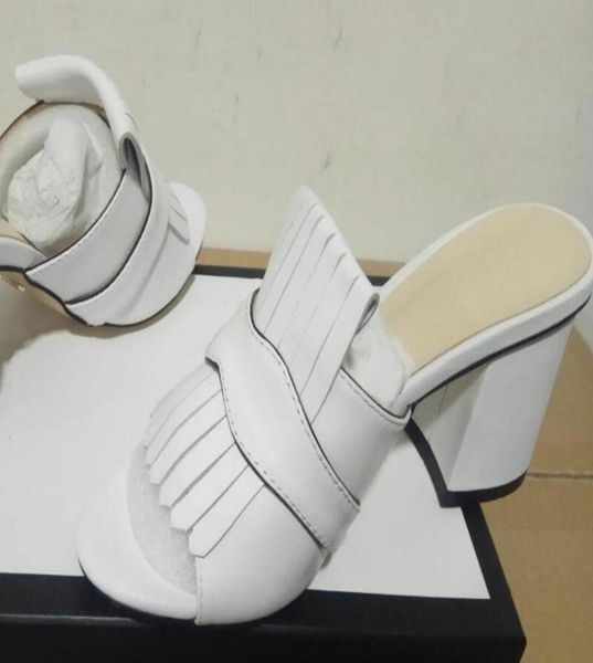 realfine888 slippers 458051 5a leather 7cm midheel slide sandals for women size 3542 with shoes box7992128, Black
realfine888 slippers 458051 5a leather 7cm midheel slide sandals for women size 3542 with shoes box7992128, Black