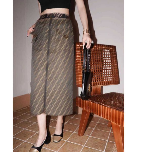 23ss wrap skirt maxi dress womens designer clothing double f full printing ribbon stitching waist zipper long skirt women clothes a1, Black
23ss wrap skirt maxi dress womens designer clothing double f full printing ribbon stitching waist zipper long skirt women clothes a1, Black