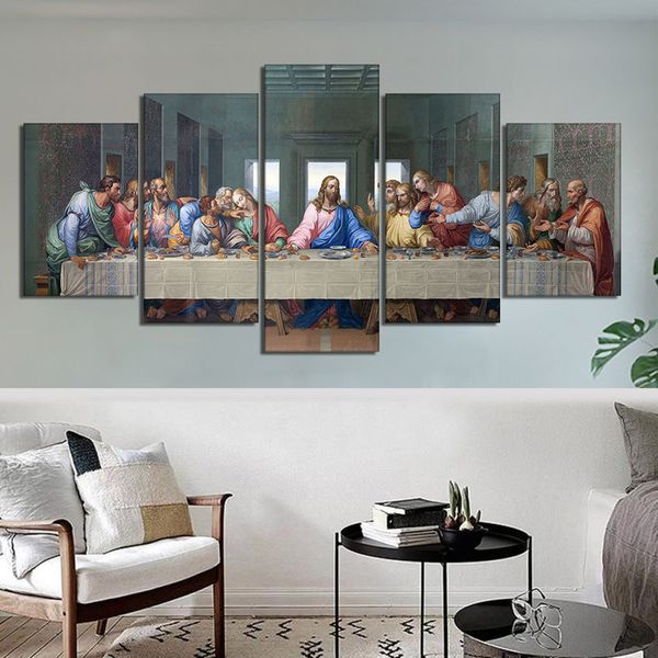 5pcs set the last supper canvas painting famous posters and prints wall art picture for kitchen dinning room home decor
5pcs set the last supper canvas painting famous posters and prints wall art picture for kitchen dinning room home decor