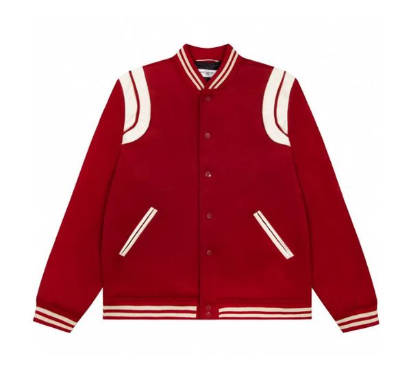 autumn jacket designer thin coat uniform stitching hooded jacket high street couple men's street hip-hop classic retro baseball pure co, Black;brown
autumn jacket designer thin coat uniform stitching hooded jacket high street couple men's street hip-hop classic retro baseball pure co, Black;brown