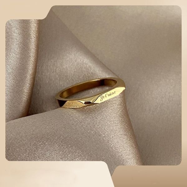 fashion stainless steel couple engagement rings for women men i love you ring wedding jewelry gift, Golden;silver
fashion stainless steel couple engagement rings for women men i love you ring wedding jewelry gift, Golden;silver