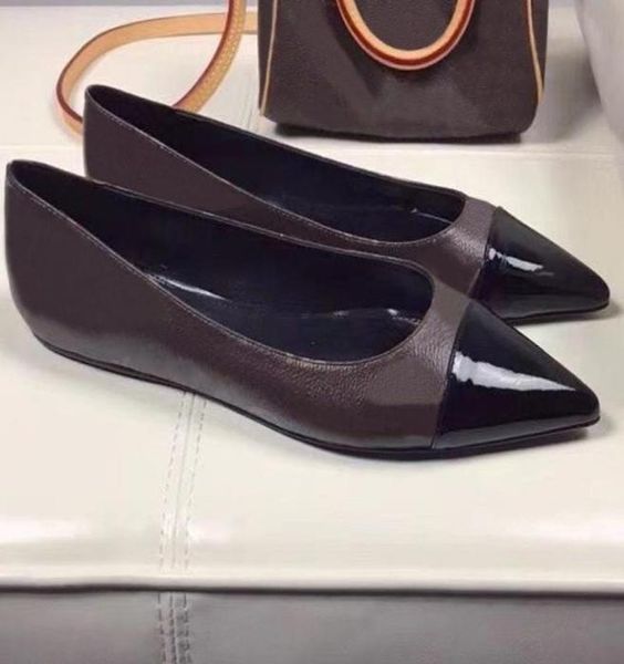 fashion women designer pointed dress shoes 100 authentic cowhide flat boat shoe metal chain lady leather casual letter lazy loafe6644475, Black
fashion women designer pointed dress shoes 100 authentic cowhide flat boat shoe metal chain lady leather casual letter lazy loafe6644475, Black