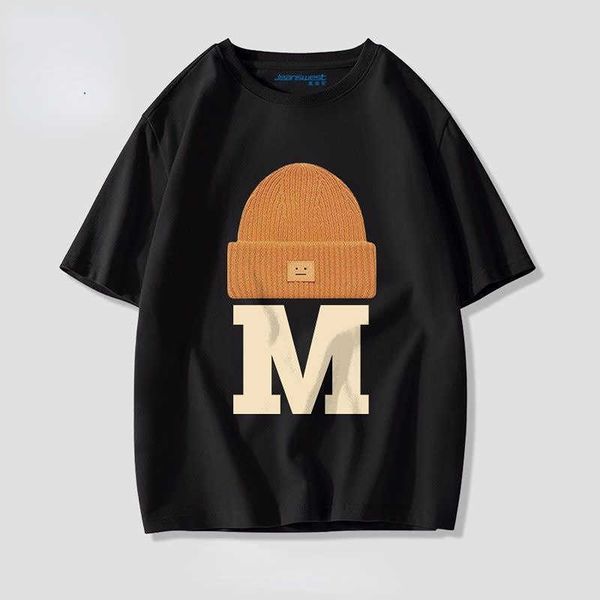 men's t-shirts 2023 new short sleeve t-shirt men's summer temperament comter fashion trend print street casual couple top, White;black
men's t-shirts 2023 new short sleeve t-shirt men's summer temperament comter fashion trend print street casual couple top, White;black