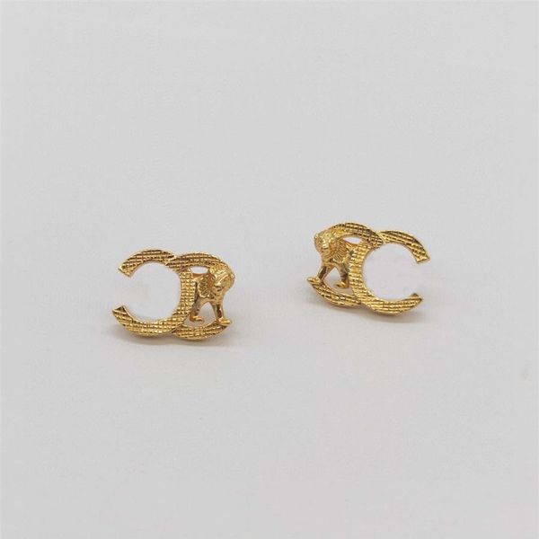 2022 charm stud earring in 18k gold plated and lion shape for women wedding jewelry gift have box stamp ps4316a238z, Golden
2022 charm stud earring in 18k gold plated and lion shape for women wedding jewelry gift have box stamp ps4316a238z, Golden