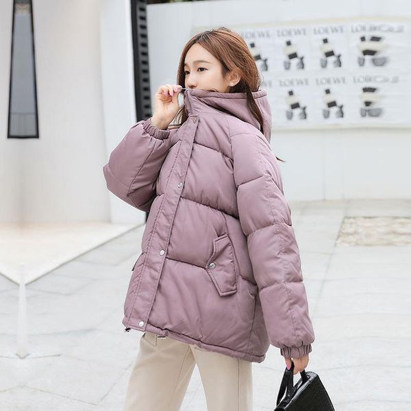 parkas fashion ladies short oversize autumn winter down jacket women 2021 new thicken warm solid hooded parka loose chic coat female, Black
parkas fashion ladies short oversize autumn winter down jacket women 2021 new thicken warm solid hooded parka loose chic coat female, Black