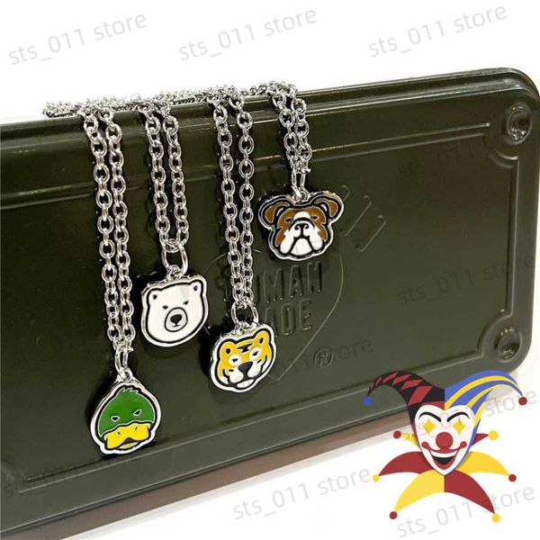 necklace human made animal head men women tiger polar bear duck bulldog patchwork chain t230420, Black;white
necklace human made animal head men women tiger polar bear duck bulldog patchwork chain t230420, Black;white