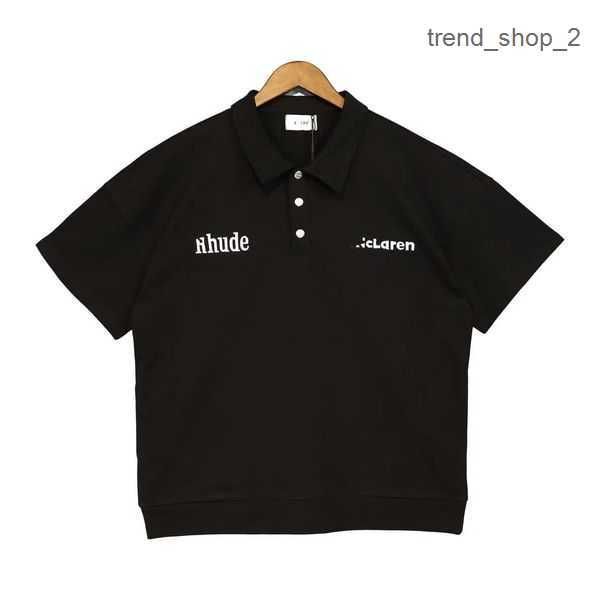 2023 new fashion brand rhude men's and women's t shirts letter embroidery lapel pullover short sleeve high street loose round neck, White;black
2023 new fashion brand rhude men's and women's t shirts letter embroidery lapel pullover short sleeve high street loose round neck, White;black