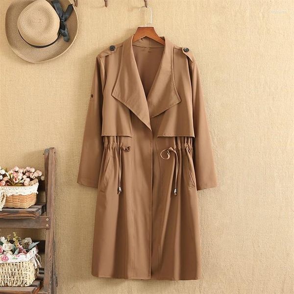 outerwear plus size windbreaker for women in spring and autumn wear lapel long sleeve adjustable sleeves large coat fatwomen2906, Black
outerwear plus size windbreaker for women in spring and autumn wear lapel long sleeve adjustable sleeves large coat fatwomen2906, Black
