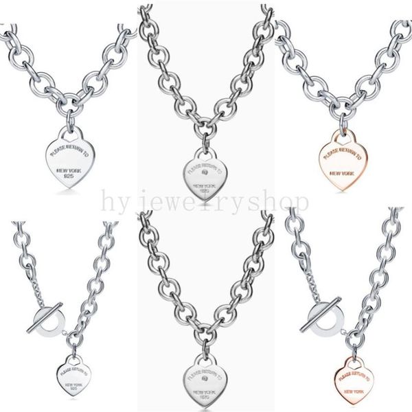 t designer heart tag pendant necklace bracelet stud earrings 925 sterlling silver jewelry female women design luxury wedding party321b
t designer heart tag pendant necklace bracelet stud earrings 925 sterlling silver jewelry female women design luxury wedding party321b