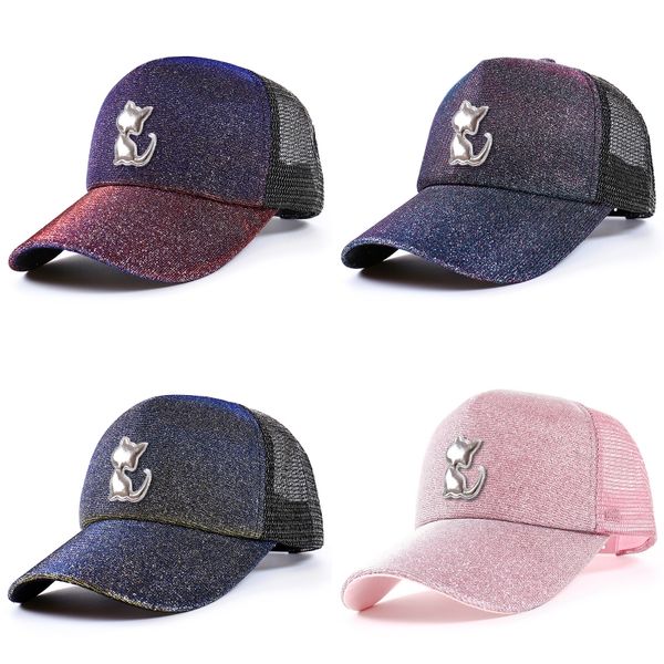 luxury designer glitter baseball trucker cap adjustable plastic snapback mesh hats adults womens mens bling shinning summer curved hip hop s, Blue;gray
luxury designer glitter baseball trucker cap adjustable plastic snapback mesh hats adults womens mens bling shinning summer curved hip hop s, Blue;gray