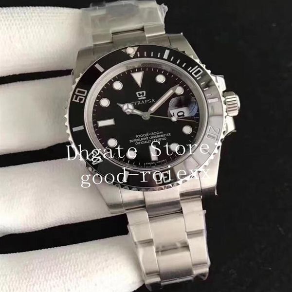 3 colour glidelock clasp waterproof watches mens automatic eta 2836 watch ceramic bezel 116610 men sport n factory v12 version noo339l, Slivery;brown
3 colour glidelock clasp waterproof watches mens automatic eta 2836 watch ceramic bezel 116610 men sport n factory v12 version noo339l, Slivery;brown