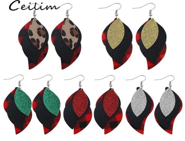 fashion designer leaf pu leather earrings charm for women leopard print grid multilayer dangle drop earrings party wedding jewelr2442956, Golden
fashion designer leaf pu leather earrings charm for women leopard print grid multilayer dangle drop earrings party wedding jewelr2442956, Golden