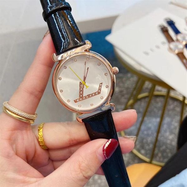 brand watches for women girls crystal big letters style leather strap quartz wrist watch l40299o, Slivery;brown
brand watches for women girls crystal big letters style leather strap quartz wrist watch l40299o, Slivery;brown