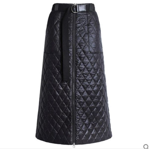 dresses down cotton winter skirt new fashion zipper thick warm high waist package hip split skirt, White;black
dresses down cotton winter skirt new fashion zipper thick warm high waist package hip split skirt, White;black