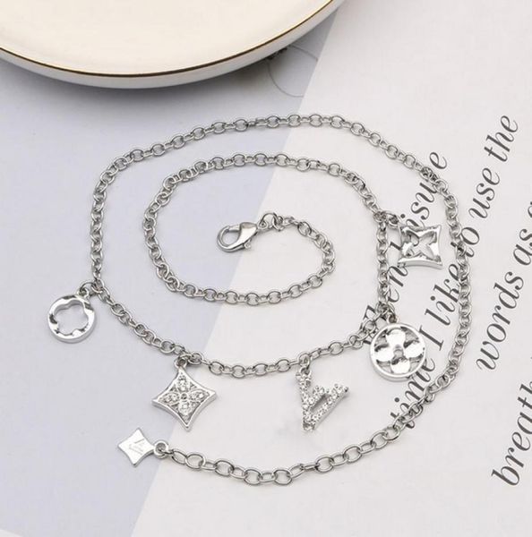 20color luxury designer letter pendant necklaces women brand 18k gold plated crystal rhinestone turquoise necklace chain jewerlry 7961016, Silver
20color luxury designer letter pendant necklaces women brand 18k gold plated crystal rhinestone turquoise necklace chain jewerlry 7961016, Silver