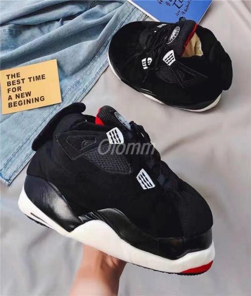 women house slippers winter warm sliders sneakers fluffy home fashion indoor fat bread interesting soft shoes1080120, Black 
women house slippers winter warm sliders sneakers fluffy home fashion indoor fat bread interesting soft shoes1080120, Black