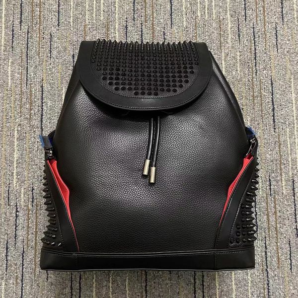new fashion school bags lovers school bag fashion handbags studded rivets real leather women men big size backpack ups ing