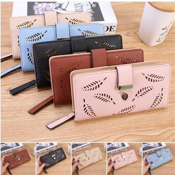 wholes women hollow out leaf long clutch purse card holder bifold leather wallet hand bags2746, Red;black
wholes women hollow out leaf long clutch purse card holder bifold leather wallet hand bags2746, Red;black