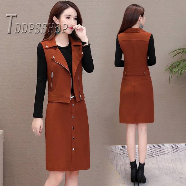 dress 2019 fashion autumn korean long sleeve women dress and outwear women sets female sets, White
dress 2019 fashion autumn korean long sleeve women dress and outwear women sets female sets, White